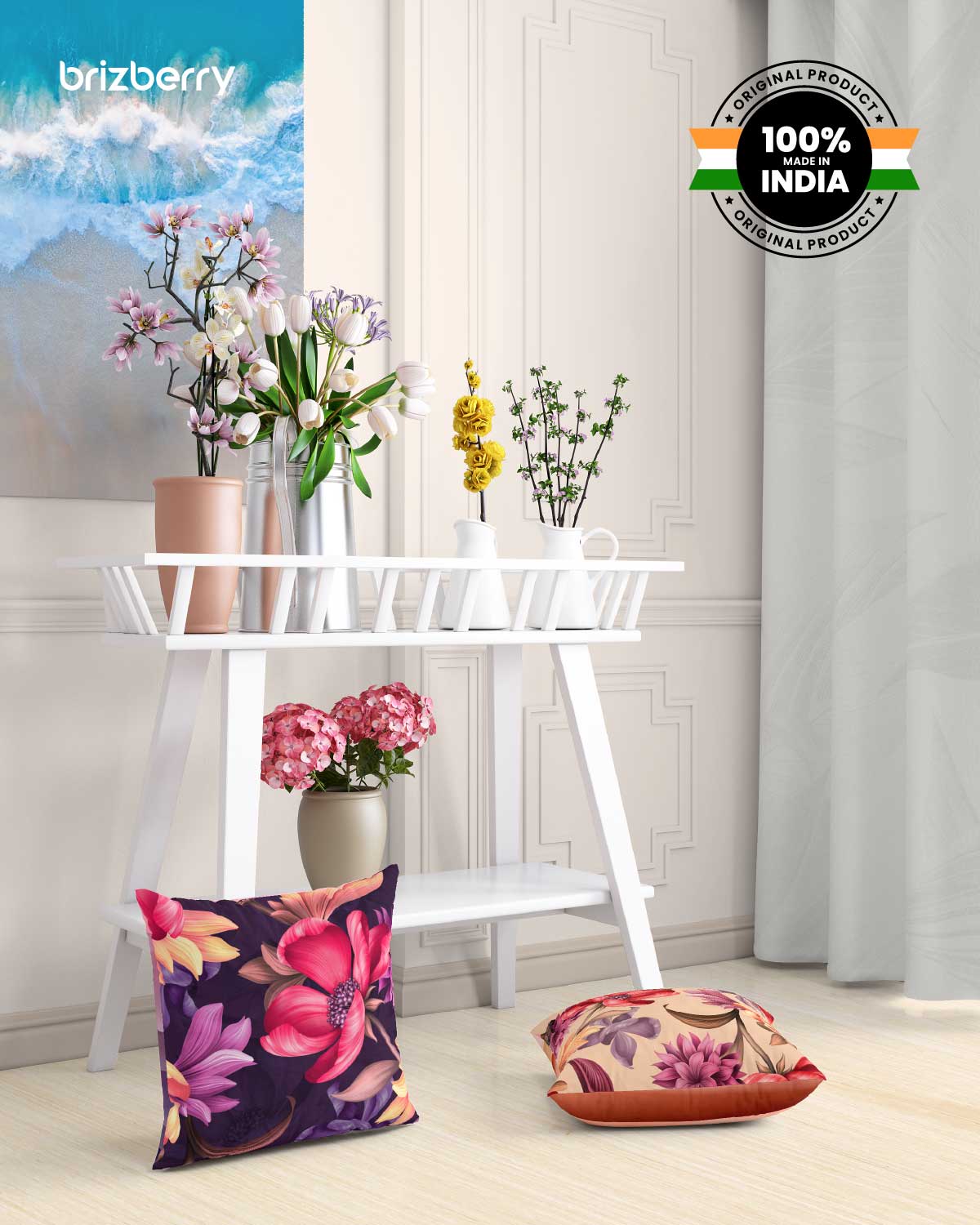 Cushion Covers, Design 1 brizberry the world of art